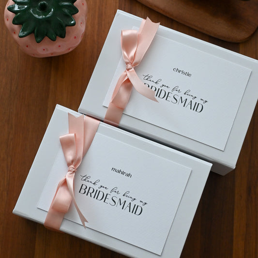 Personalised Bridesmaids Gift Set Singapore
