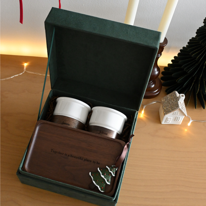 Personalised Couple Gift Set - The Mistletoe Moment  | Singapore