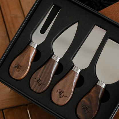 Personalised Cheese Fork & Knife Set | Singapore
