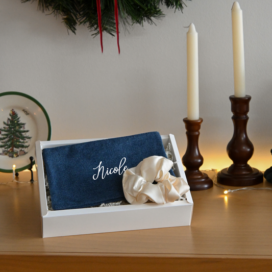 Personalised For Her Gift Set - The Denim Edit Singapore