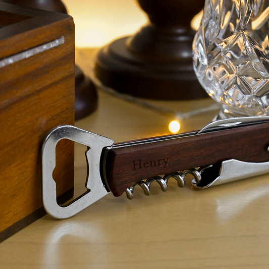 Personalised Beer & Wine Opener Singapore