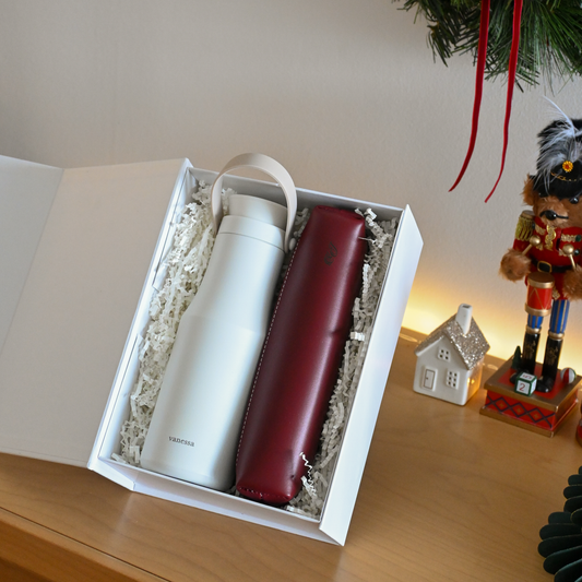 Personalised Bottle & Pencil Case Refined Essentials Gift Set Singapore