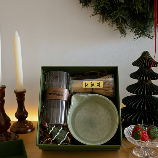 Personalised Whisked Away Matcha Christmas Gift Set Singapore