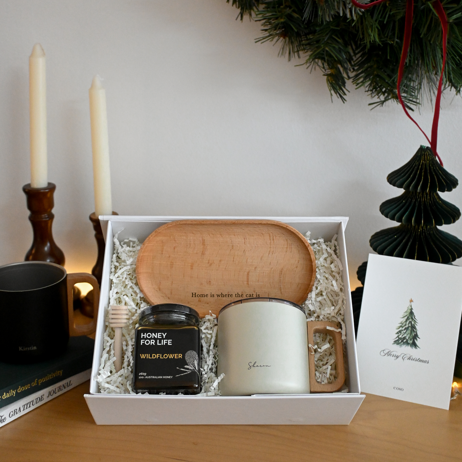 Personalised Wildflower Christmas Gift Set Singapore