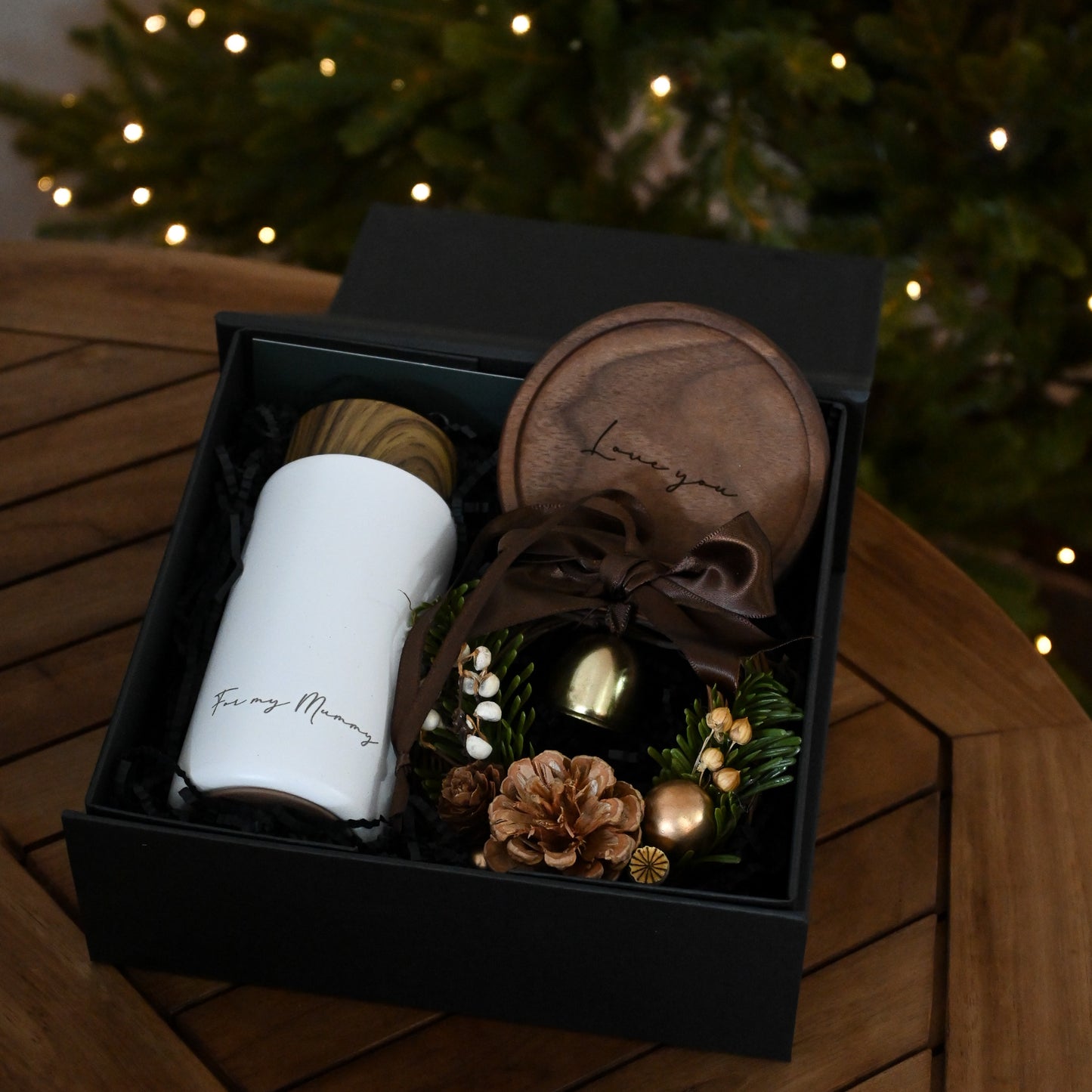 Personalised Walnut Jingle Christmas Gift Set Singapore