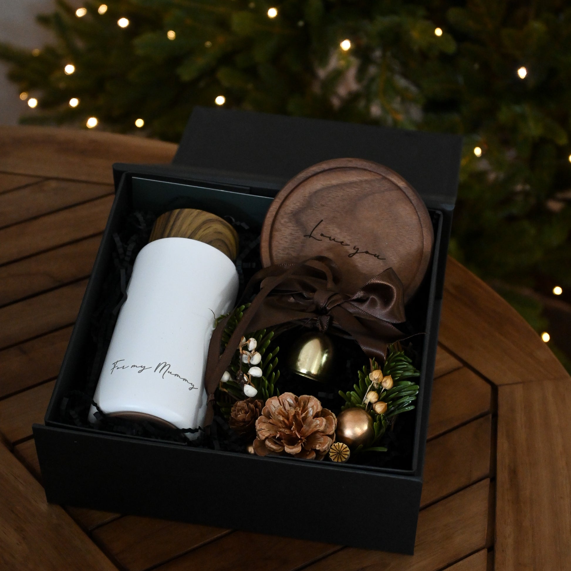 Personalised Walnut Jingle Christmas Gift Set Singapore