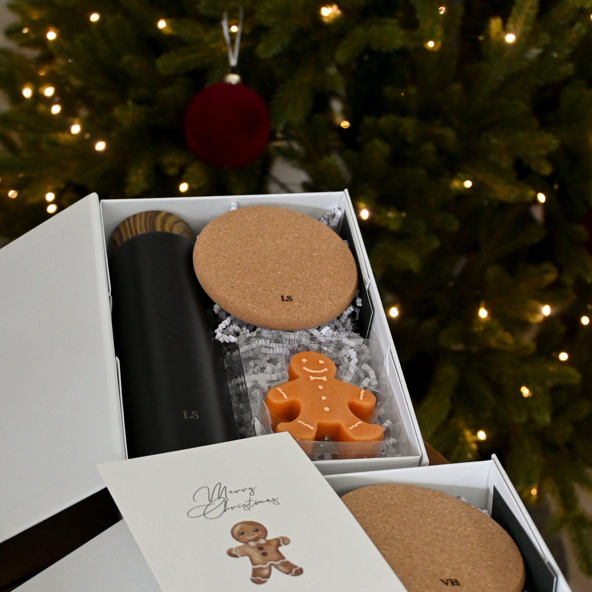 Personalised Holly Jolly Christmas Gift Set Gingerbread Man Singapore
