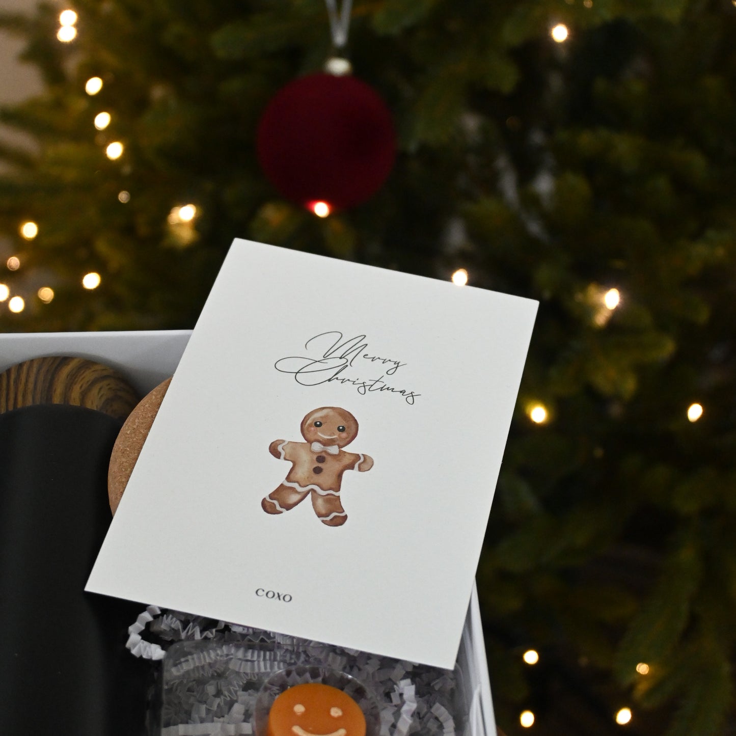 Personalised Holly Jolly Christmas Gift Set Gingerbread Man Singapore