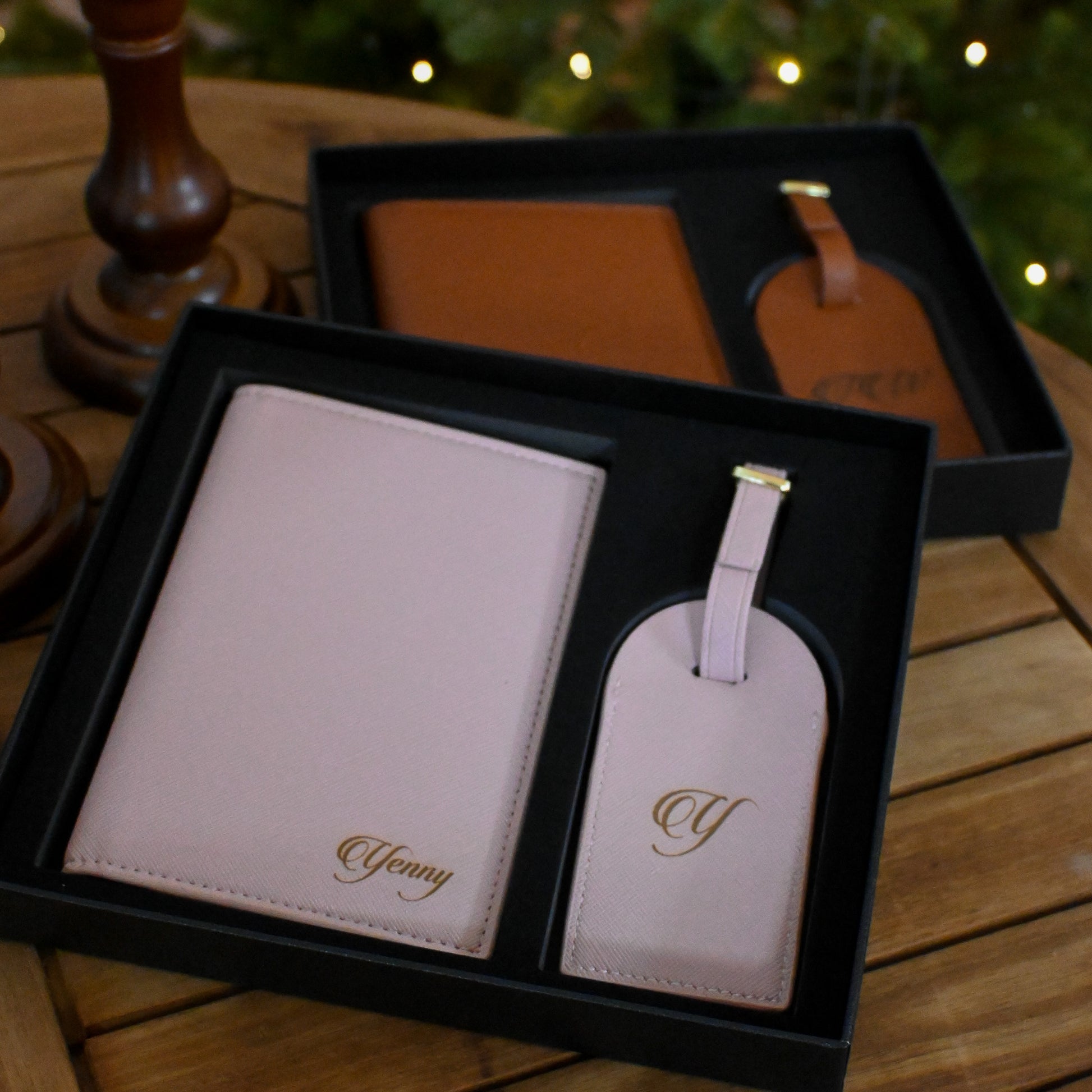 Personalised Passport Cover & Luggage Tag Set | Singapore