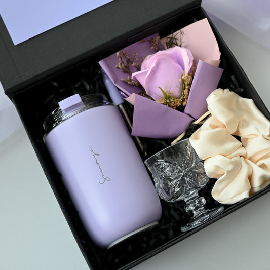 Personalised For Her Gift Set Singapore - Drunk on Lilac