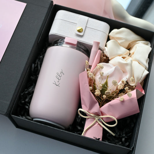 Personalised For Her Gift Set - Pink Indulgence Singapore