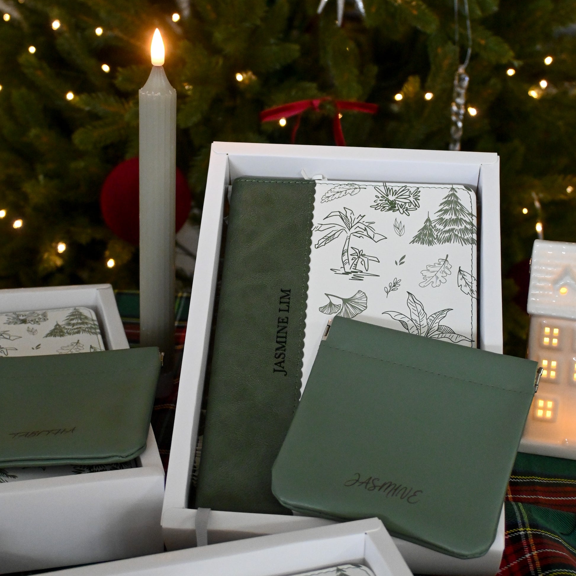 Personalised Botanical Christmas Gift Set Singapore