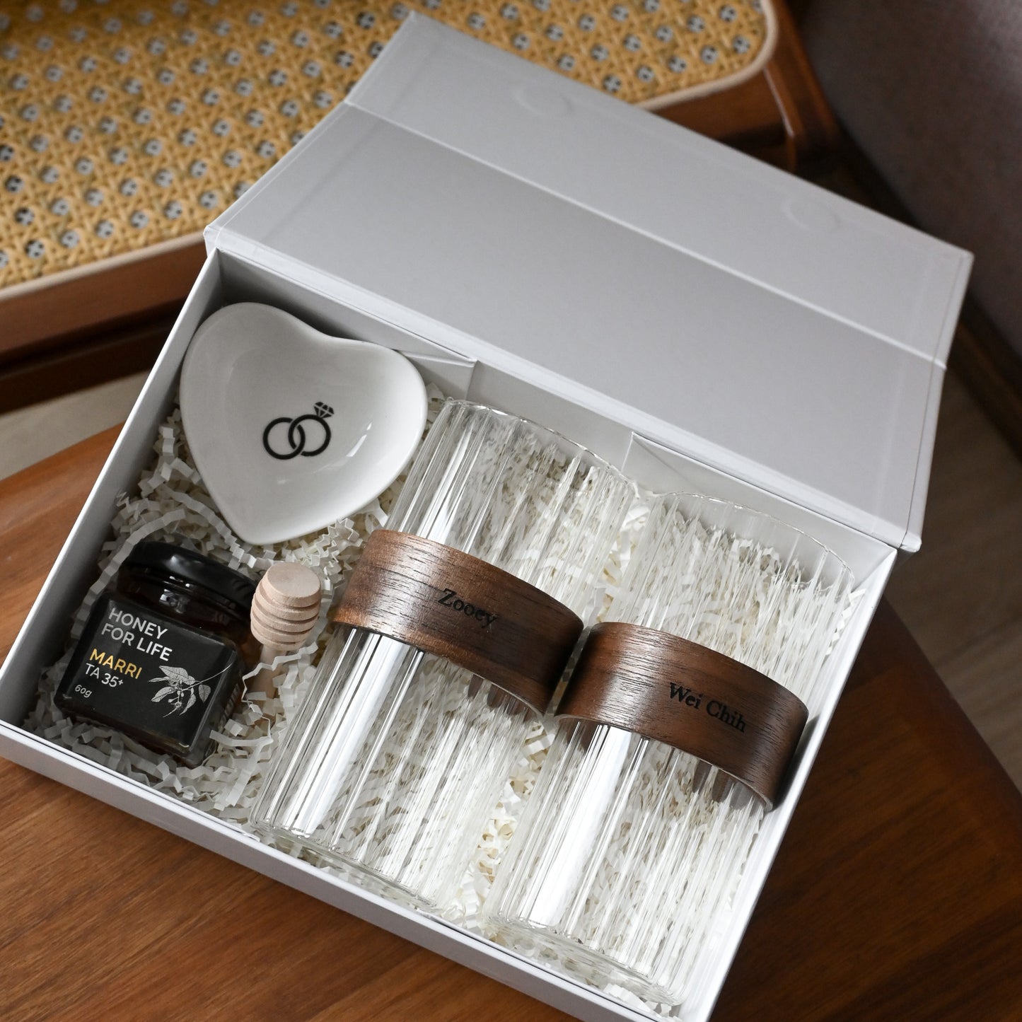 Personalised Couple Gift Set - The Heart of Home Singapore