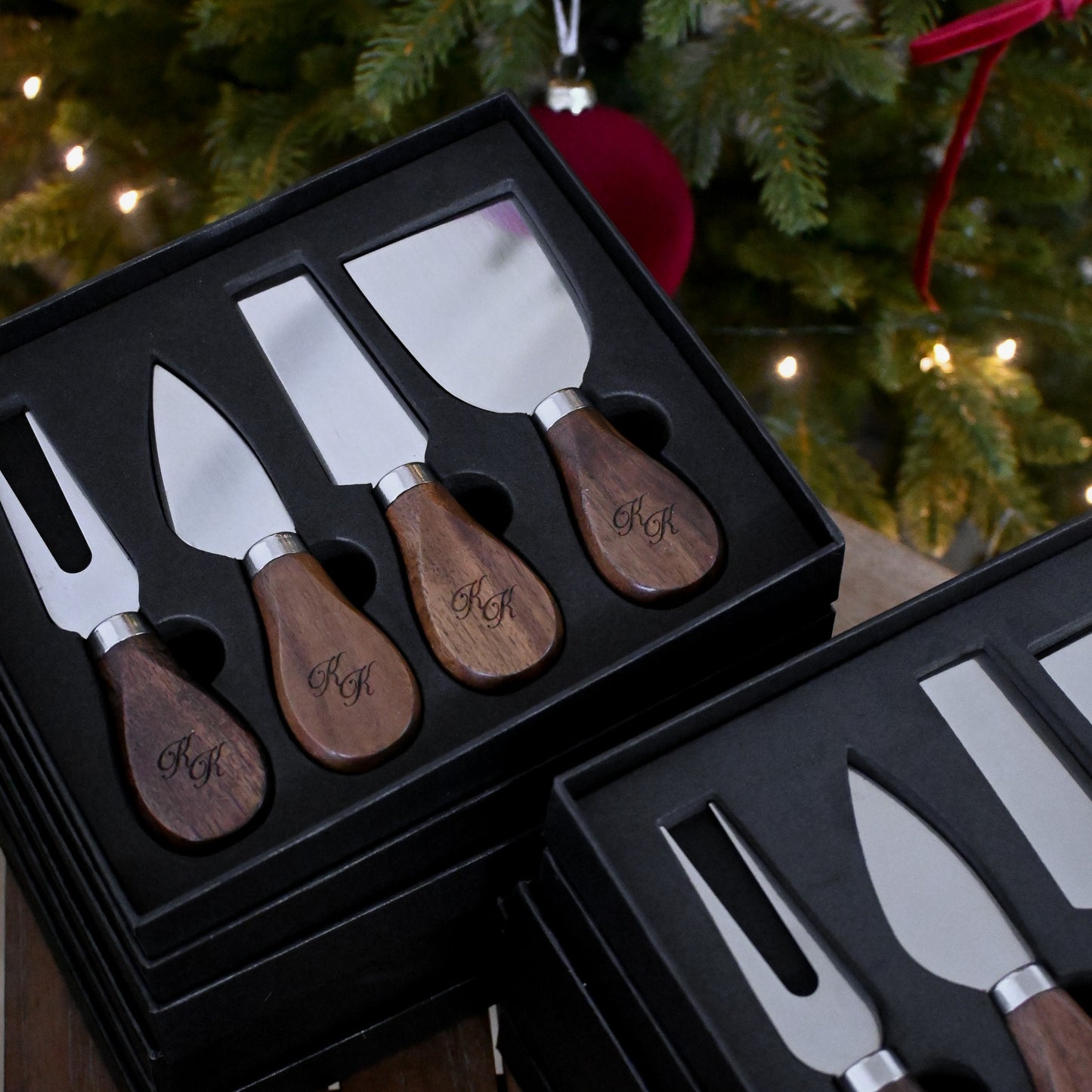 Personalised Cheese Fork & Knife Set | Singapore
