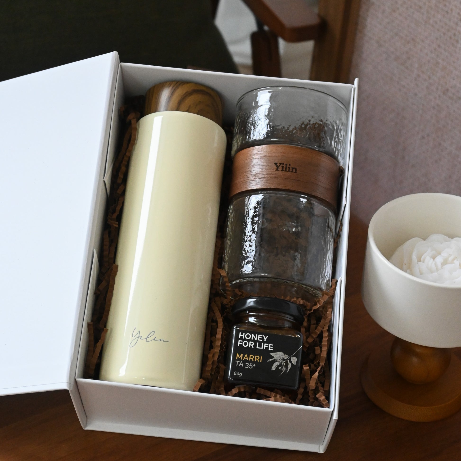 Personalised Oak & Honey Gift Set Singapore