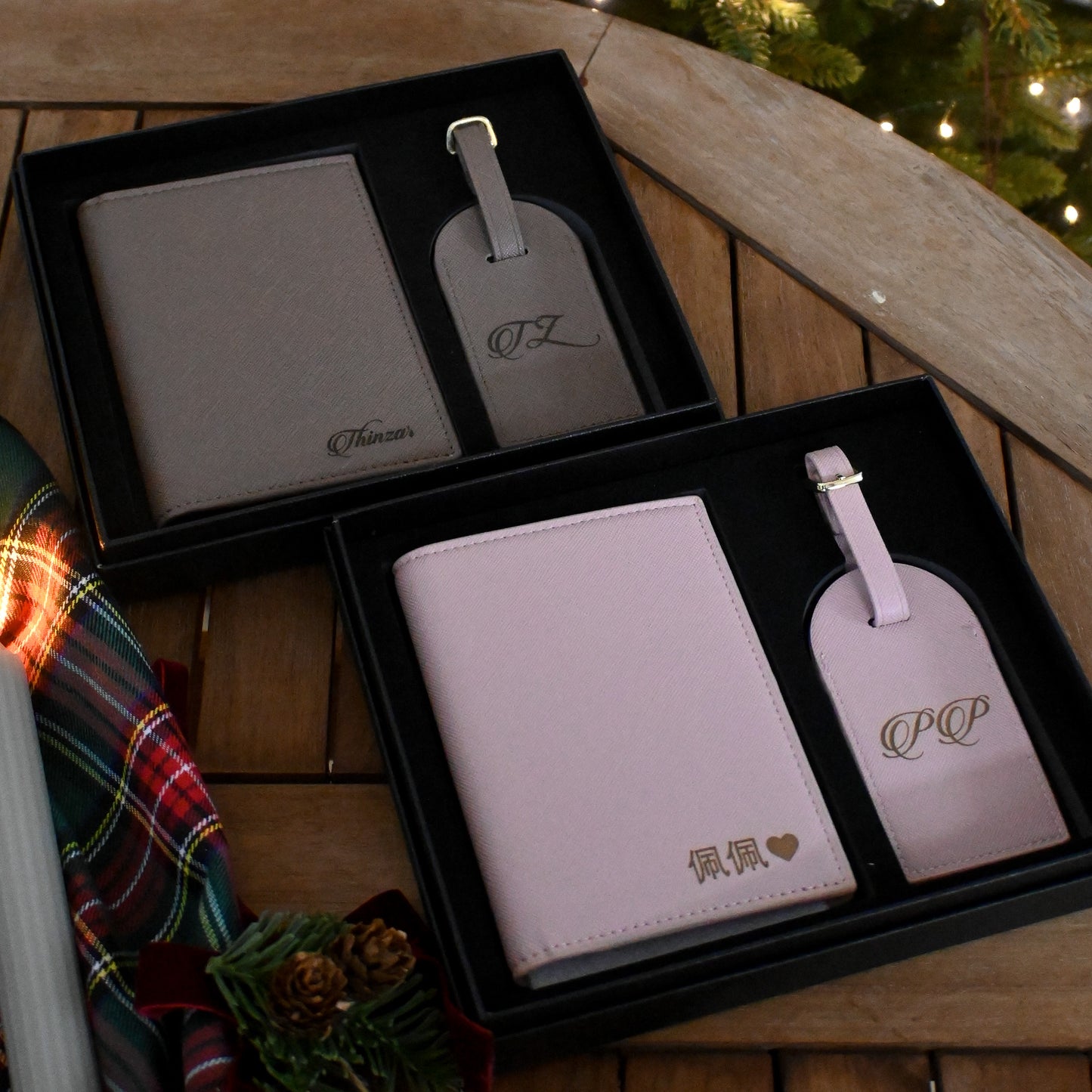 Passport Cover & Luggage Tag Set