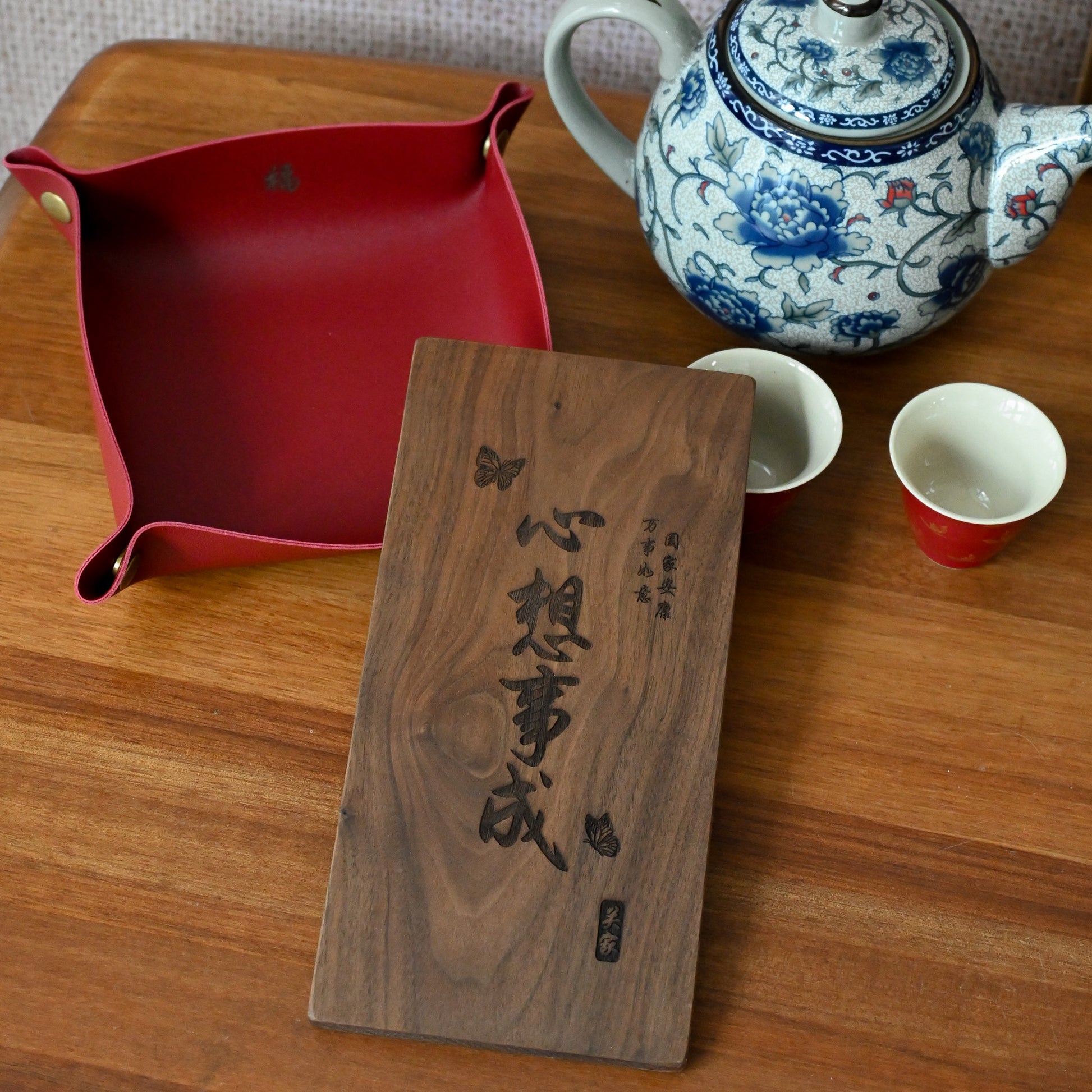 Personalised Scarlet Harmony Chinese New Year Set Singapore