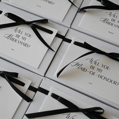 Personalised Bridesmaids Gift Set - Knot of Grace Singapore