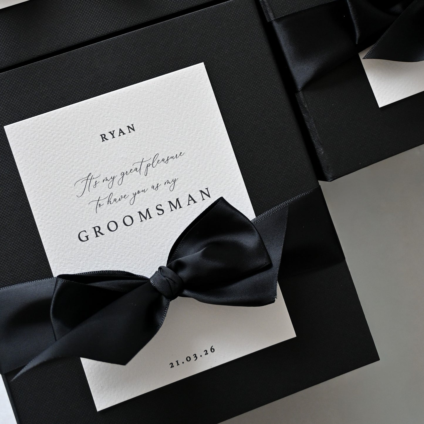 Personalised Groomsmen Gift Set - Warm Indulgence Singapore