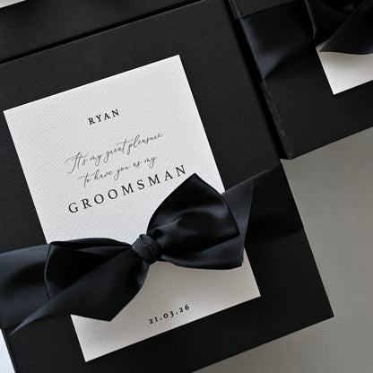 Personalised Groomsmen Gift Set - Warm Indulgence Singapore