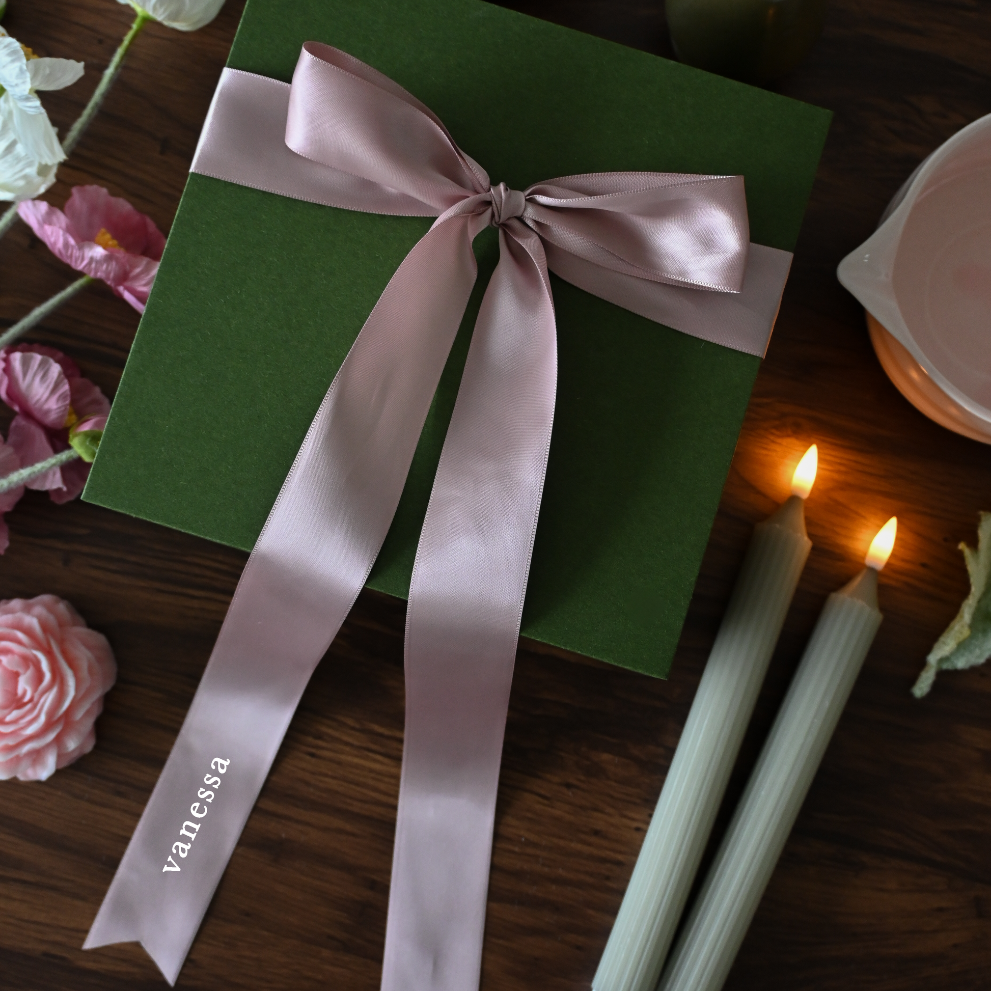 Personalised Bridesmaids Gift Set – Spring Petal Singapore