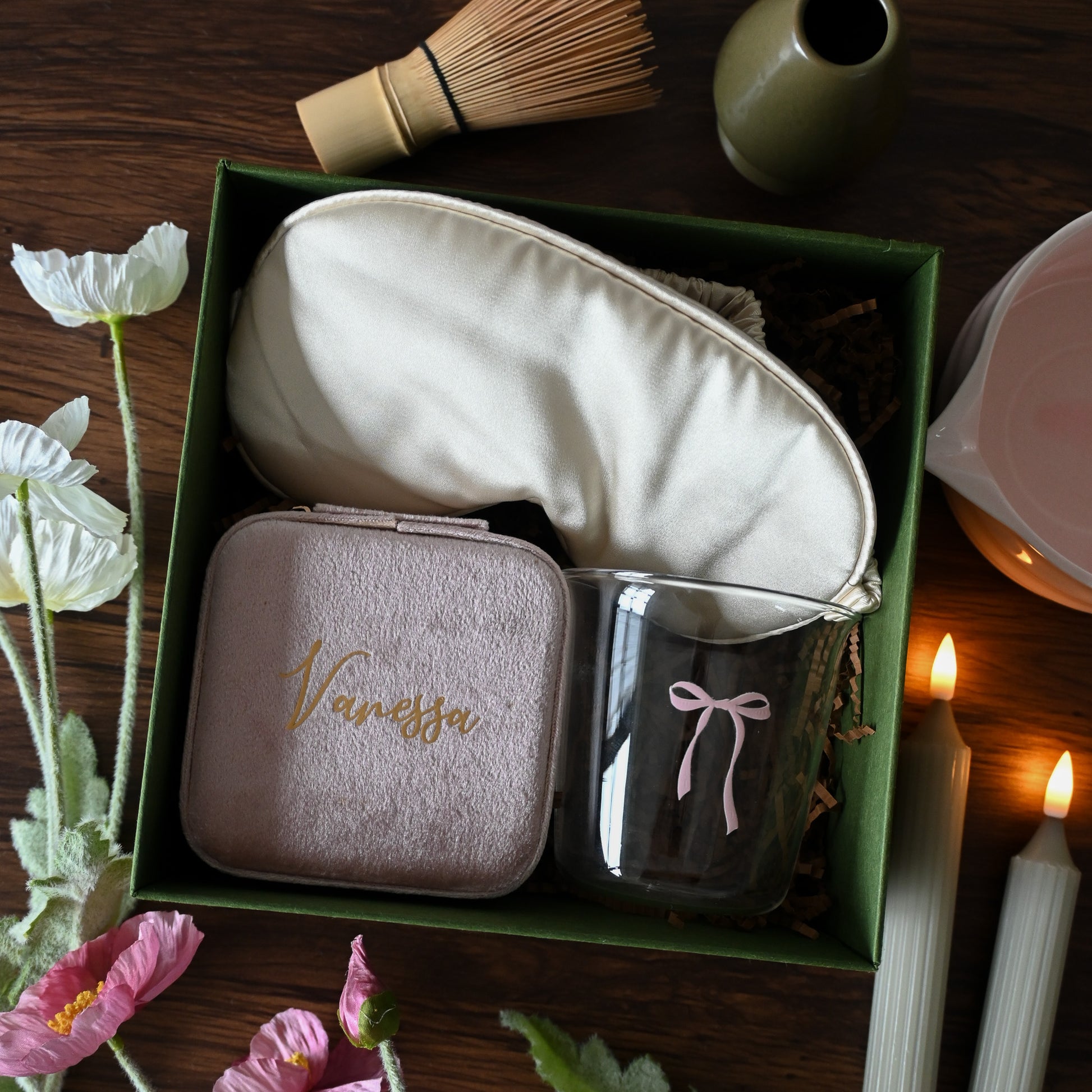 Personalised Bridesmaids Gift Set – Spring Petal Singapore