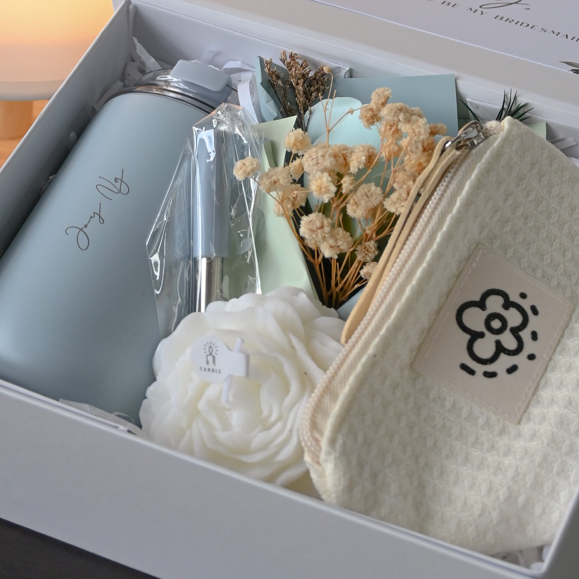 Personalised Bridesmaids Gift Set - Sweet Blue Singapore