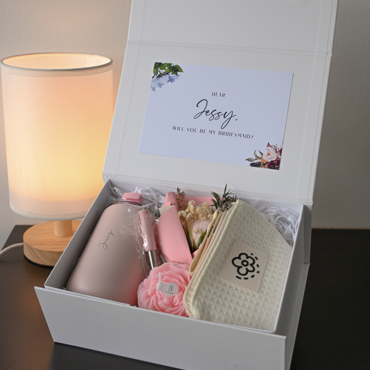 Personalised Bridesmaids Gift Set - Sweet Pink Singapore