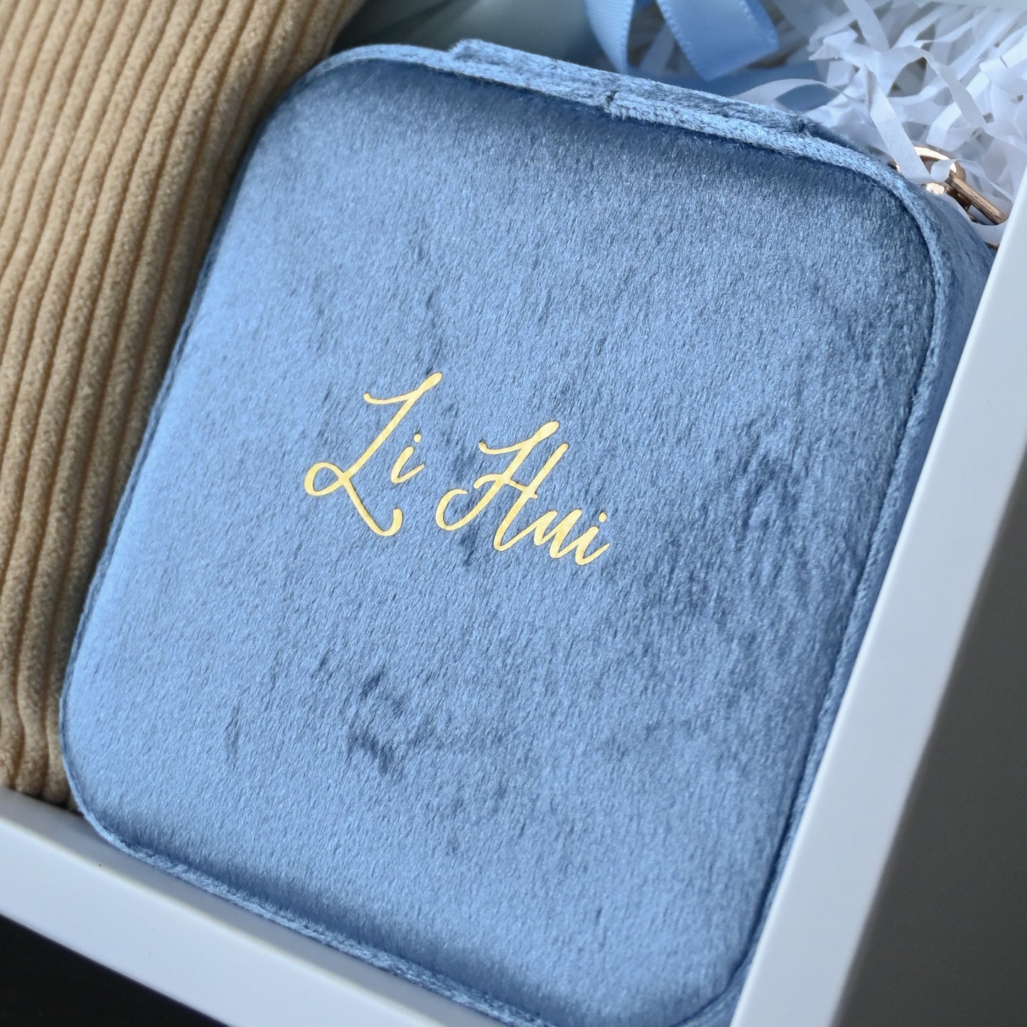 Personalised For Her Gift Set - Spring Bloom in Blue Singapore 