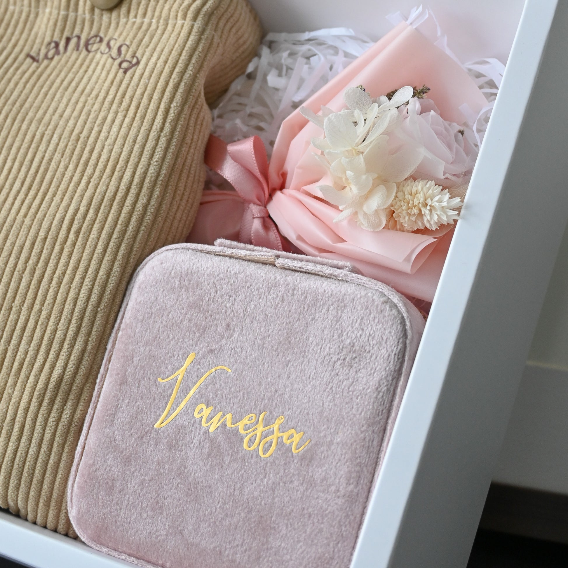 Personalised For Her Gift Set - Spring Bloom in Pink Singapore 