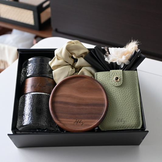 Personalised For Her Gift Set - Nature Warmth (Sage Green) Singapore