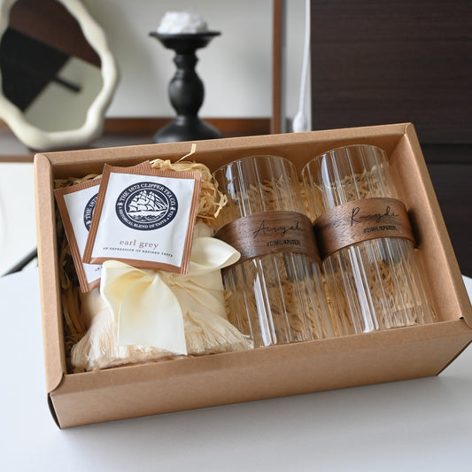 Personalised Housewarming/Wedding Couple Gift Set - Vows