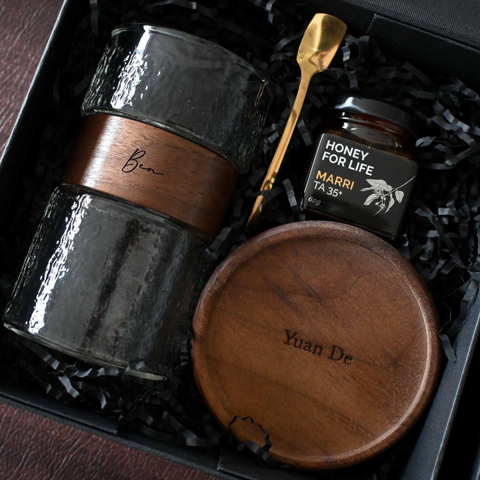 Personalised Walnut Honey Gift Set III Singapore