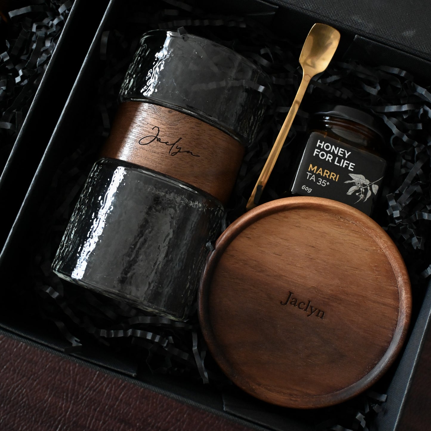 Personalised Walnut Honey Gift Set III Singapore