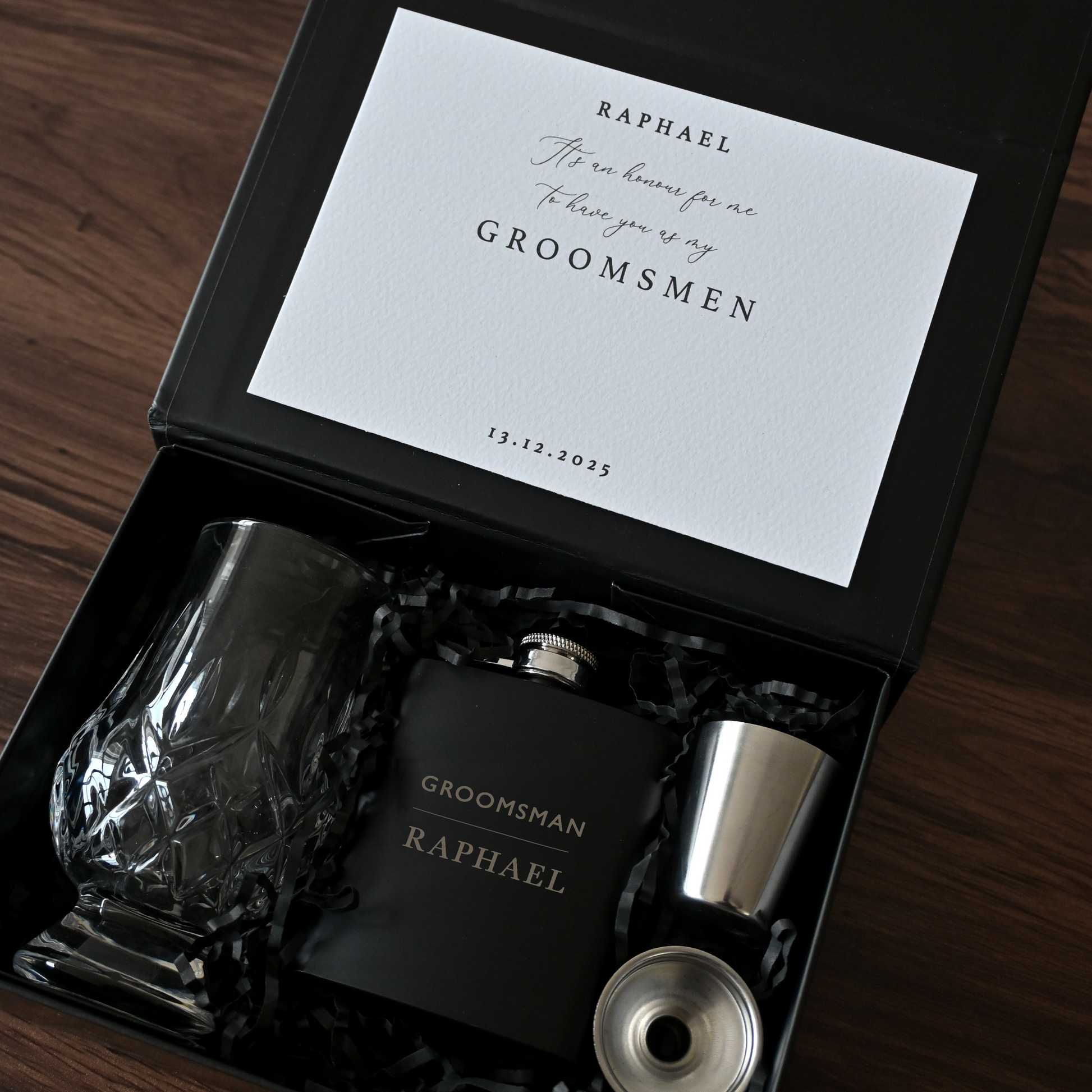 Personalised Groomsmen Gift Set - Neat Singapore