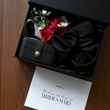 Personalised Bridesmaids Gift Set - Midnight Rosé Singapore
