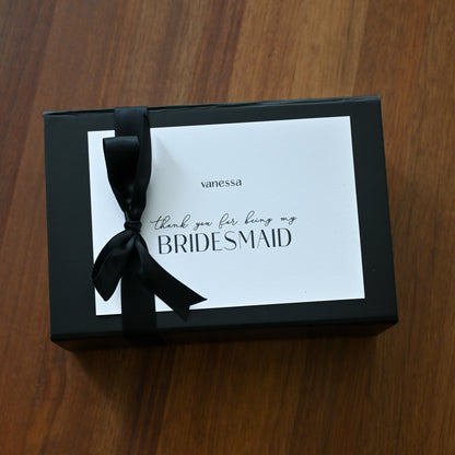 Personalised Bridesmaids Gift Set - Midnight Rosé Singapore