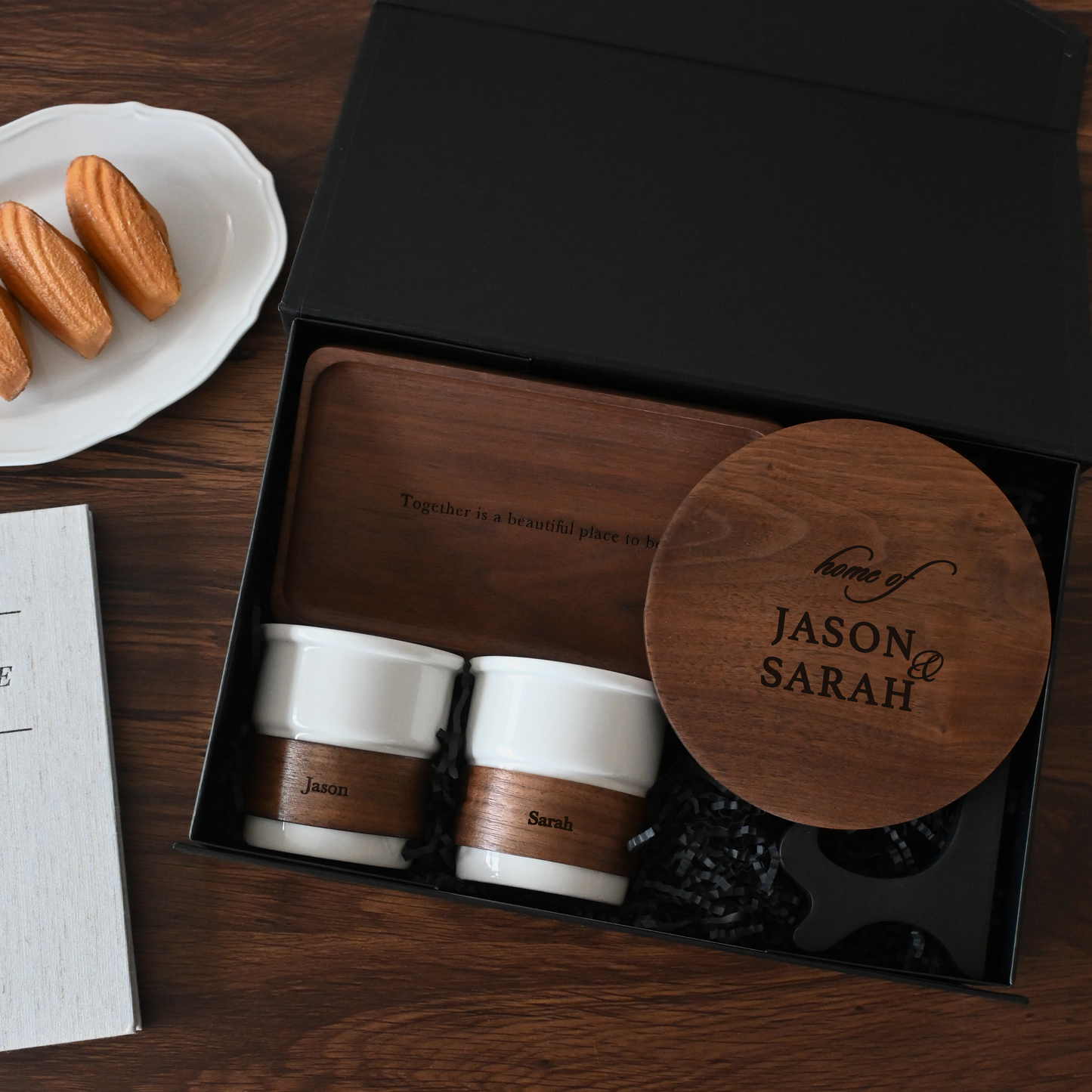 Personalised Housewarming Gift Set - The Walnut Tranquility Singapore