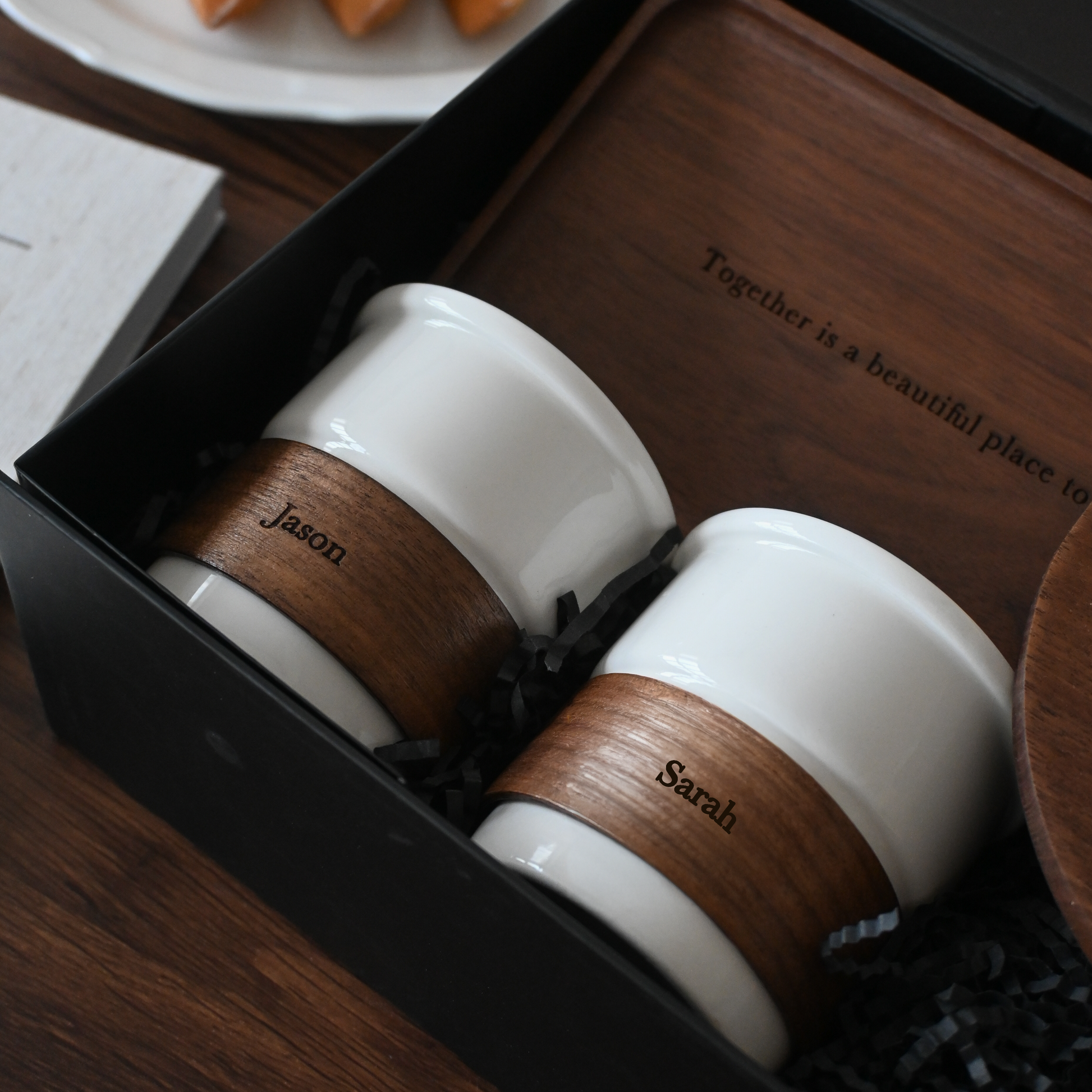 Personalised Housewarming Gift Set - The Walnut Tranquility Singapore