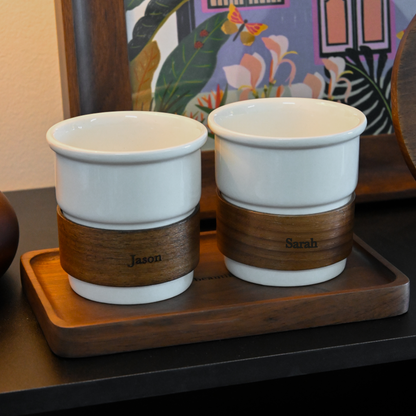 Personalised Housewarming Gift Set - The Walnut Tranquility Singapore