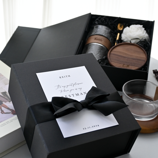 Personalised Groomsmen Gift Set - Warm Indulgence Singapore