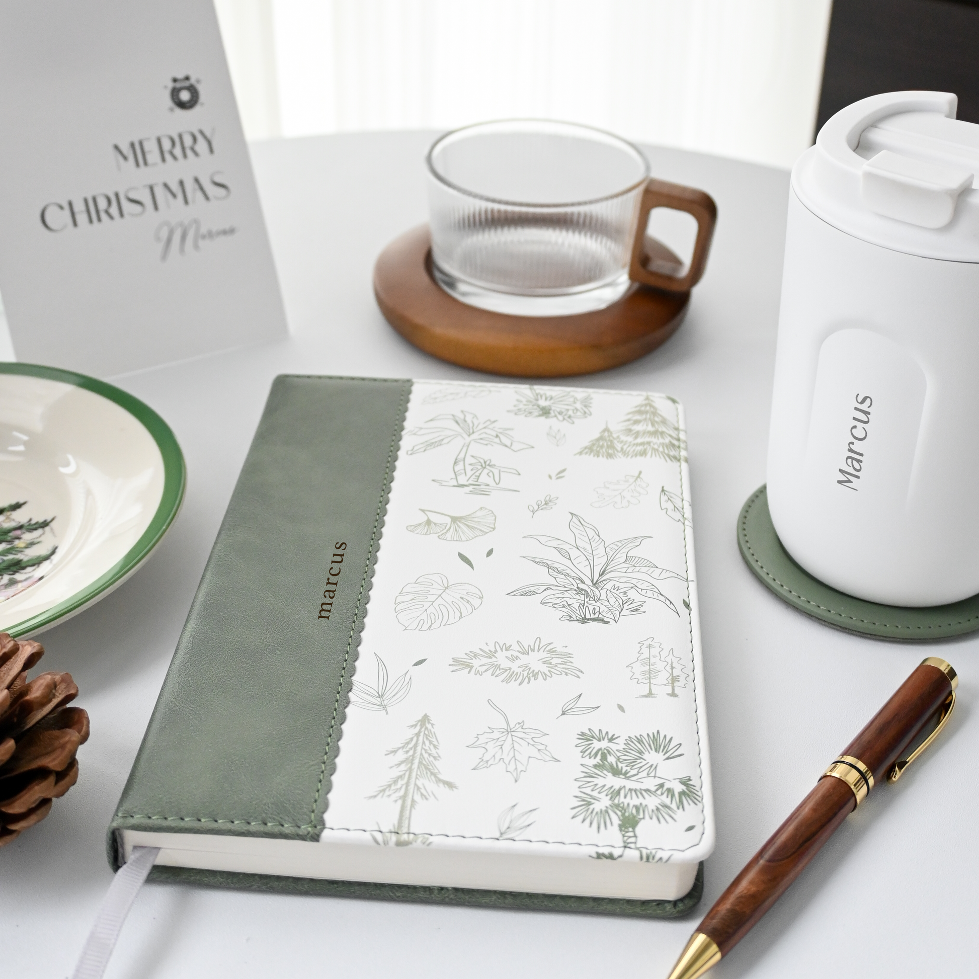 Personalised Luxe Botanical Christmas Gift Set Singapore