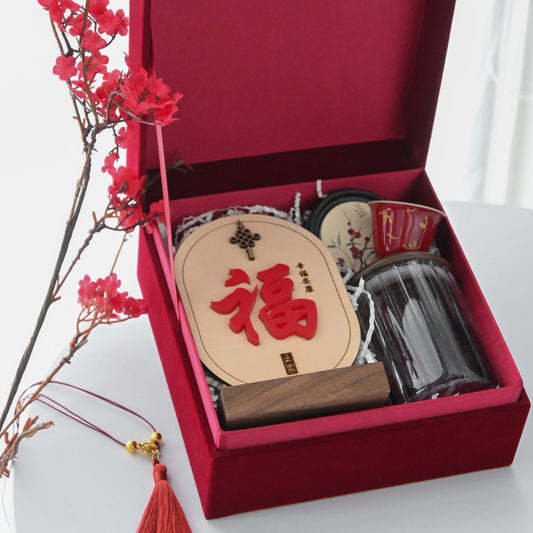 Personalised Longevity Chinese New Year Gift Set Singapore