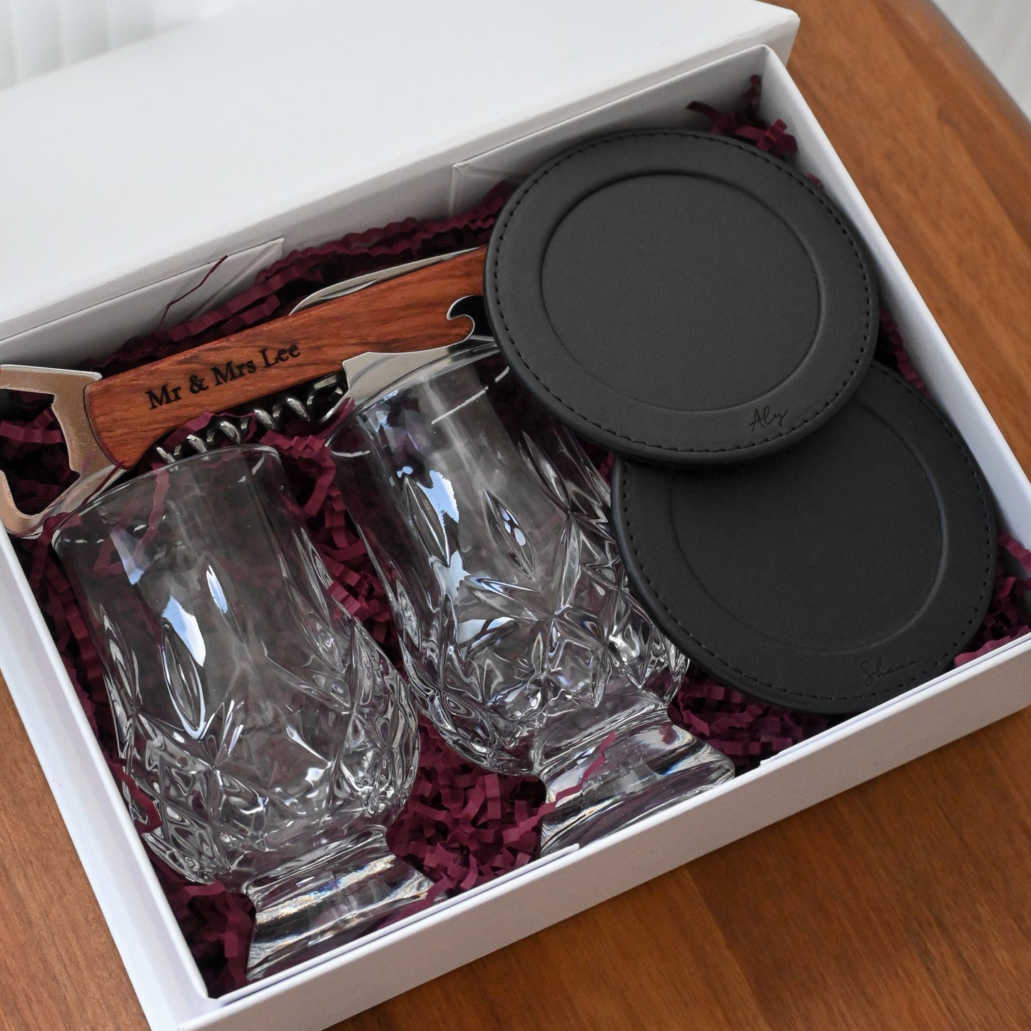 Personalised Couple Gift Set - Toast to Us Singapore