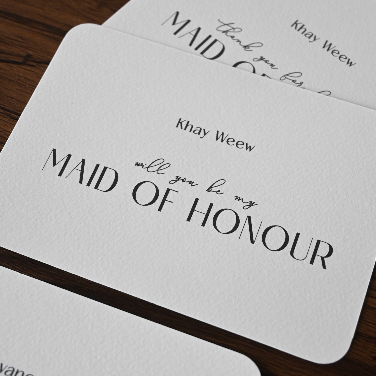 Personalised Greeting Card (Warm Embrace) Singapore