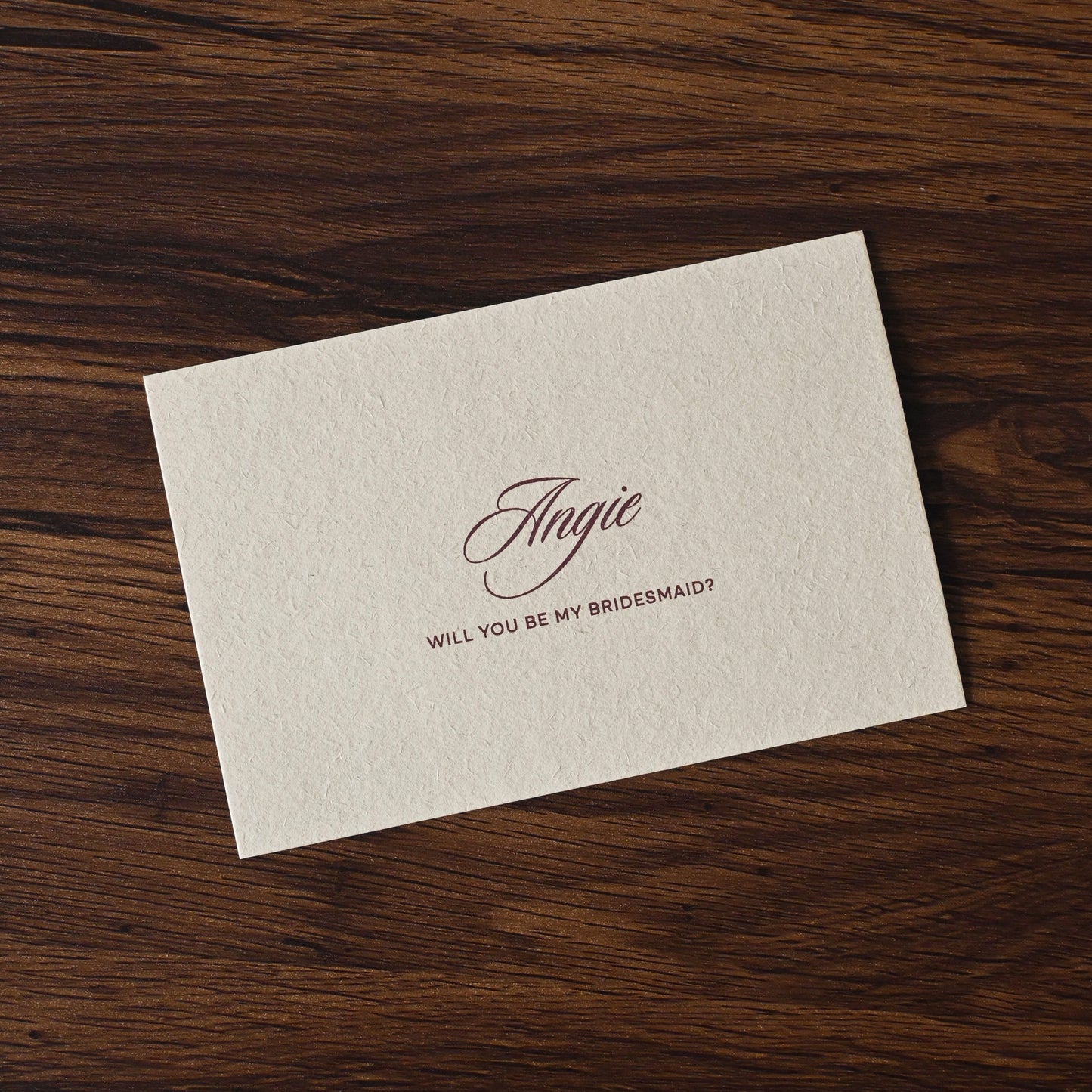 Personalised Greeting Card (Cherished)