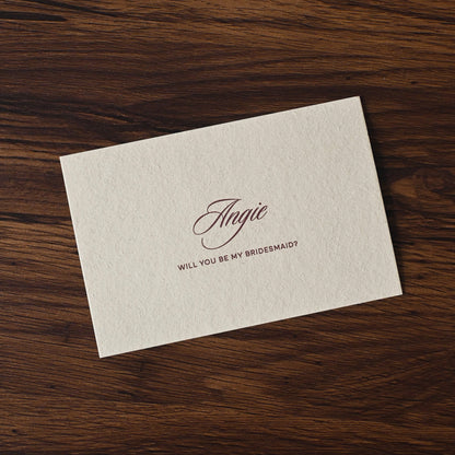 Personalised Greeting Card (Cherished)