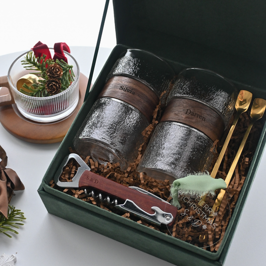 Personalised Couple Christmas Gift Set - Jingle in Love I Singapore