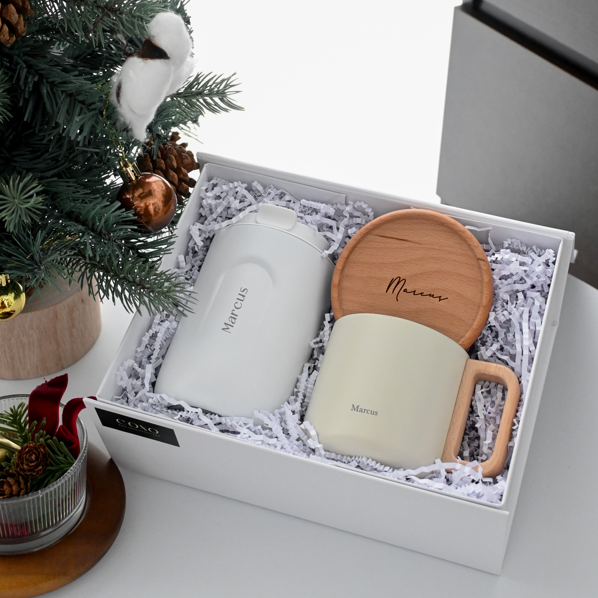 Personalised Mistletoe Christmas Gift Set Singapore