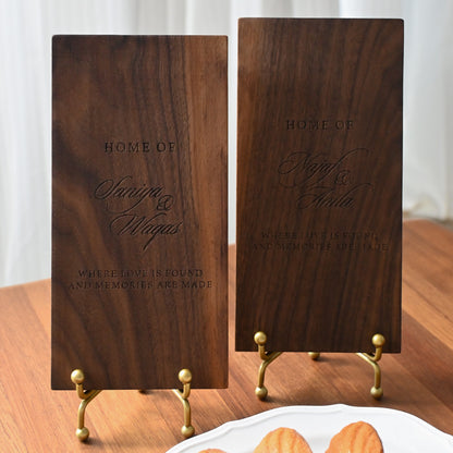 Personalised Home Sign – Signature Keepsake Singapore